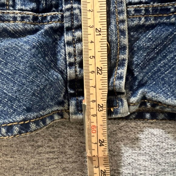 St John Bay Jean Jacket Women 1X Blue Pockets Denim Button Up Long Sleeve - Picture 15 of 15